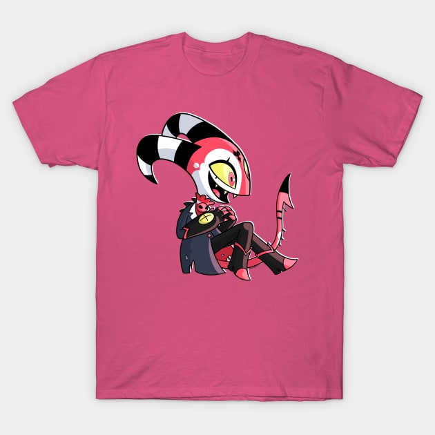 Chibi Blitzo - Helluva Boss T-Shirt by Roa